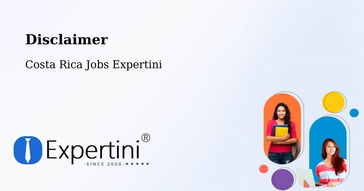 Disclaimer – Buenos Aires - Costa Rica Jobs Expertini